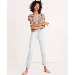 Madewell Perfect Summer Jean in Fitzgerald Wash, Size 23